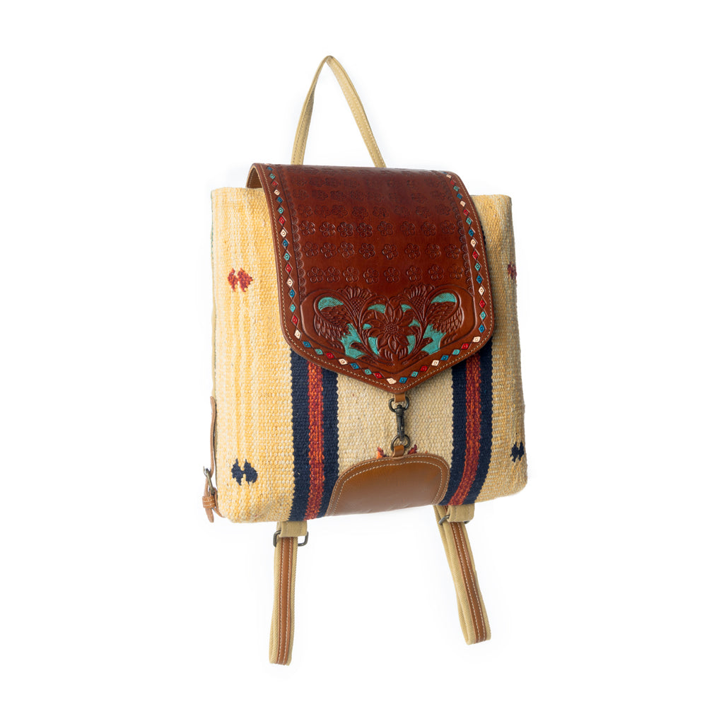 Lucent Backpack  Hand-Tooled Bag.
