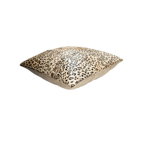 Majestic Leopard Print Cushion Cover