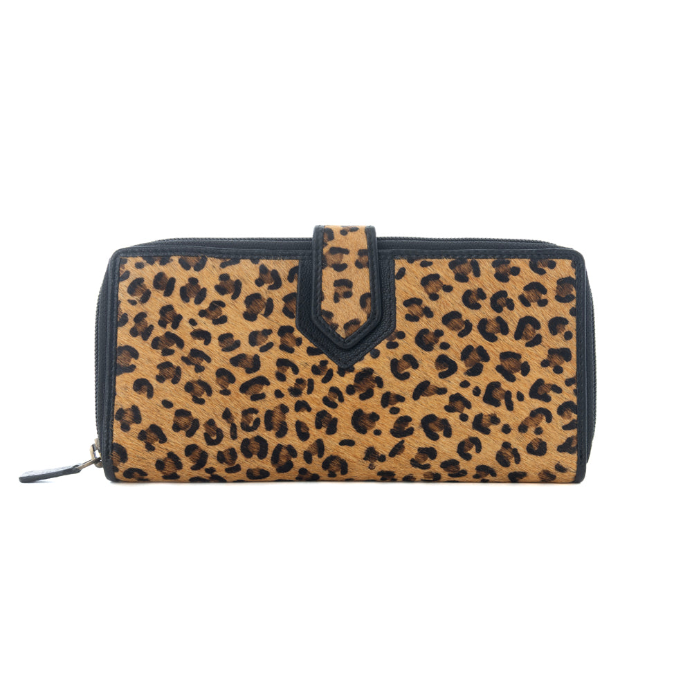 Gutsy Leopard Print Wallet