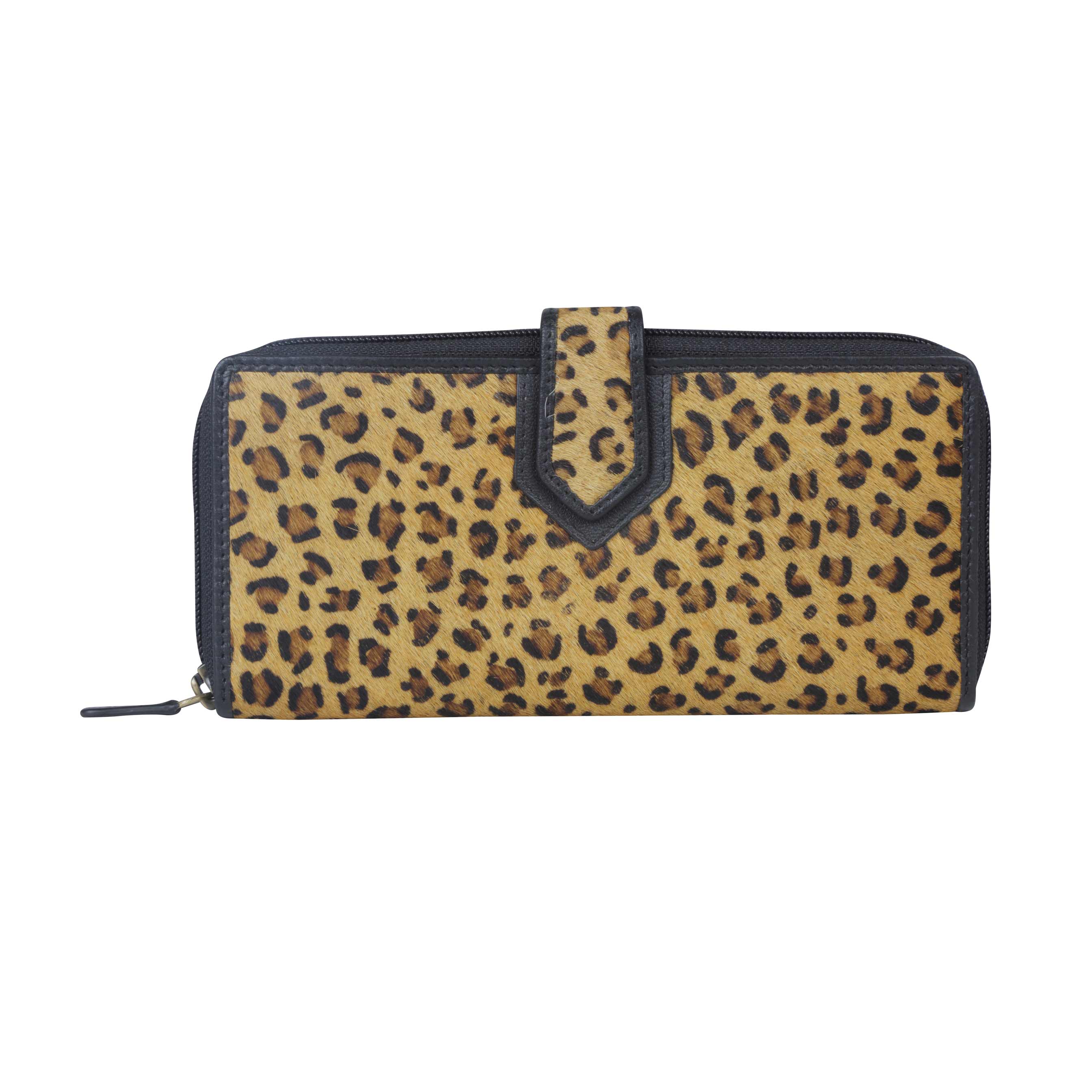 Gutsy Leopard Print Wallet