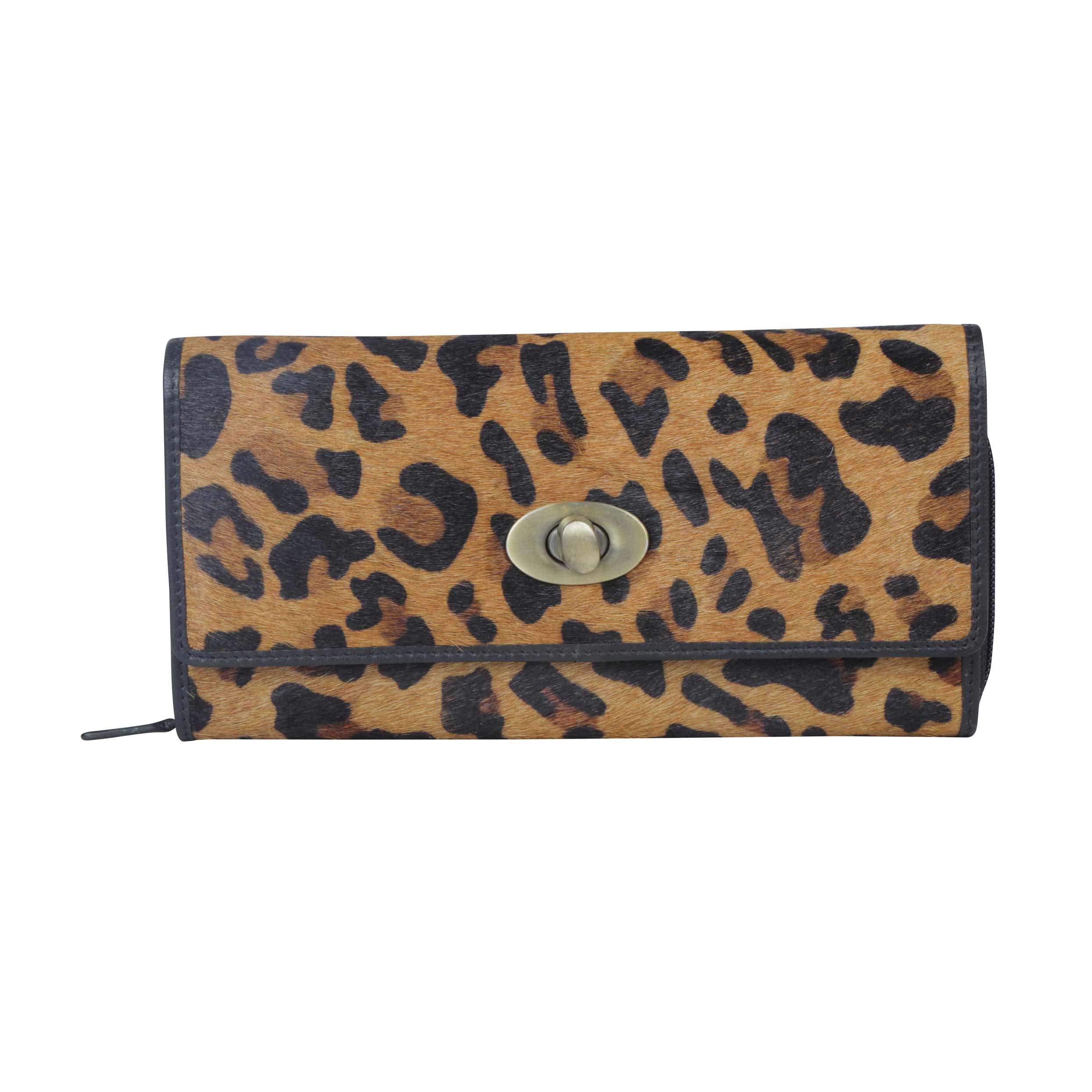 Genteel Leopard Print Wallet