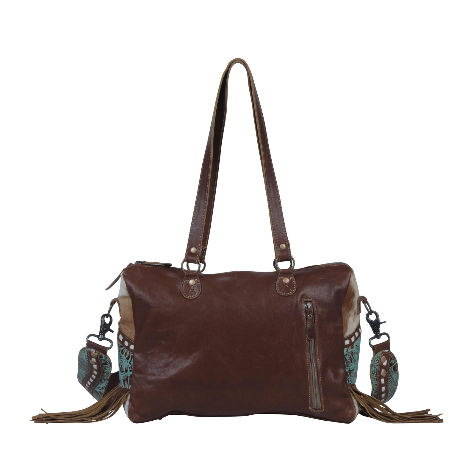 Turquoise Stars Concealed Bag