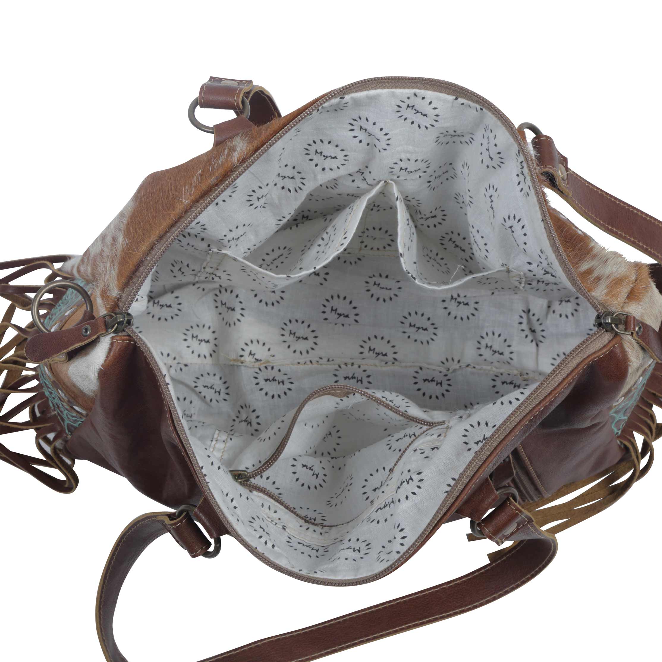 Turquoise Stars Concealed Bag