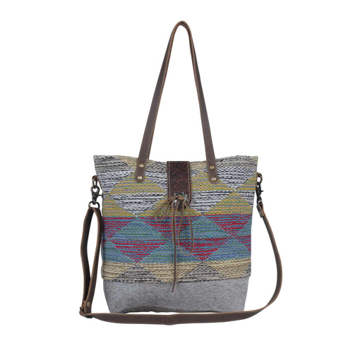Muted Cones Shoulder Bag