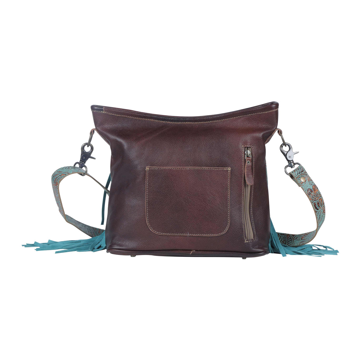 Luminous Turquoise  Concealed Bag