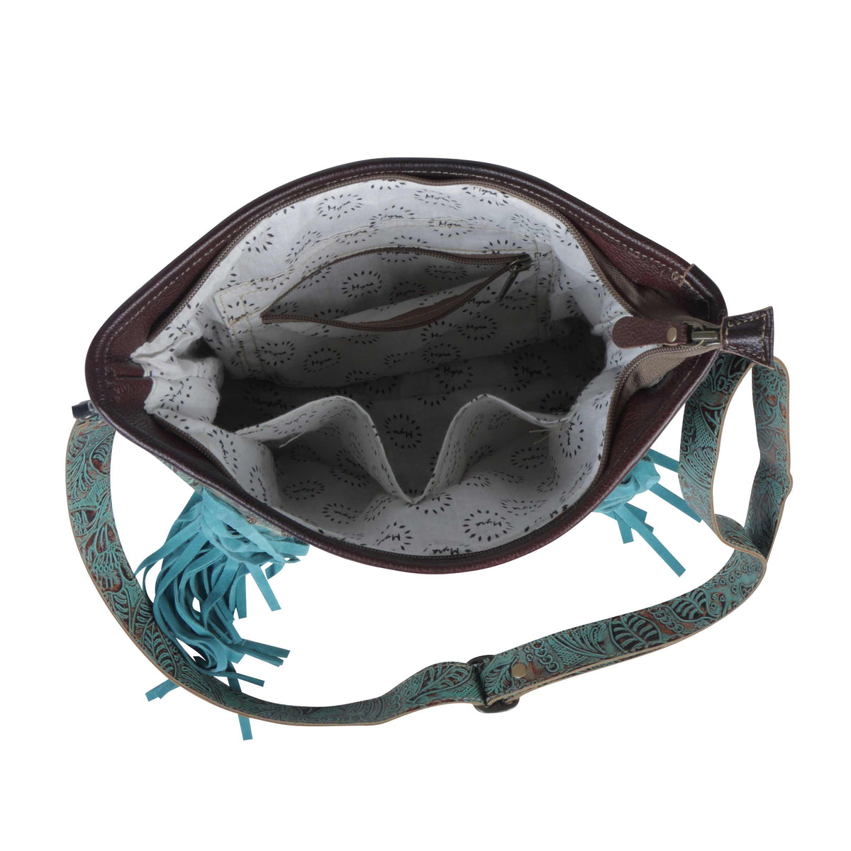 Luminous Turquoise  Concealed Bag