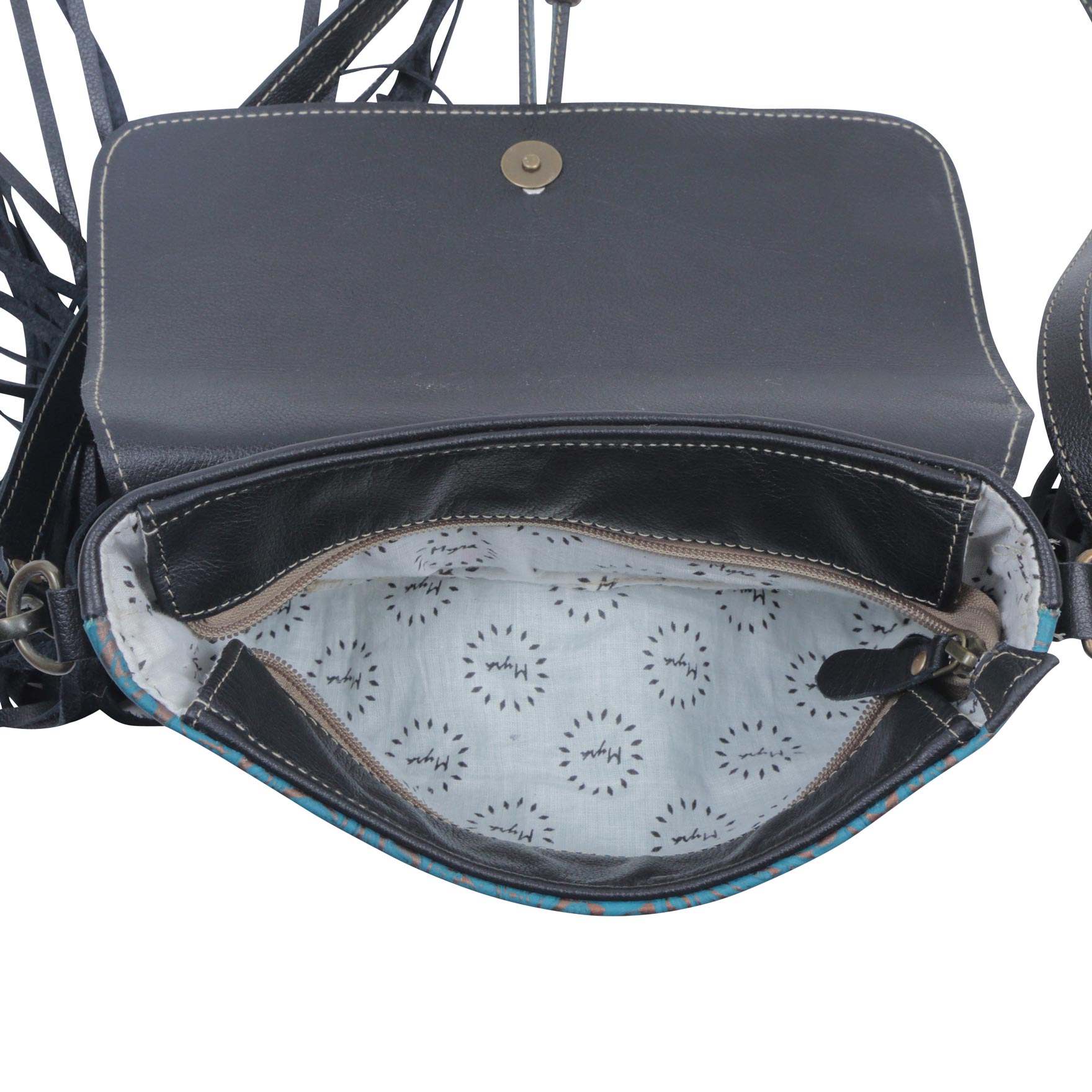 Rococo Leather & Hairon Bag