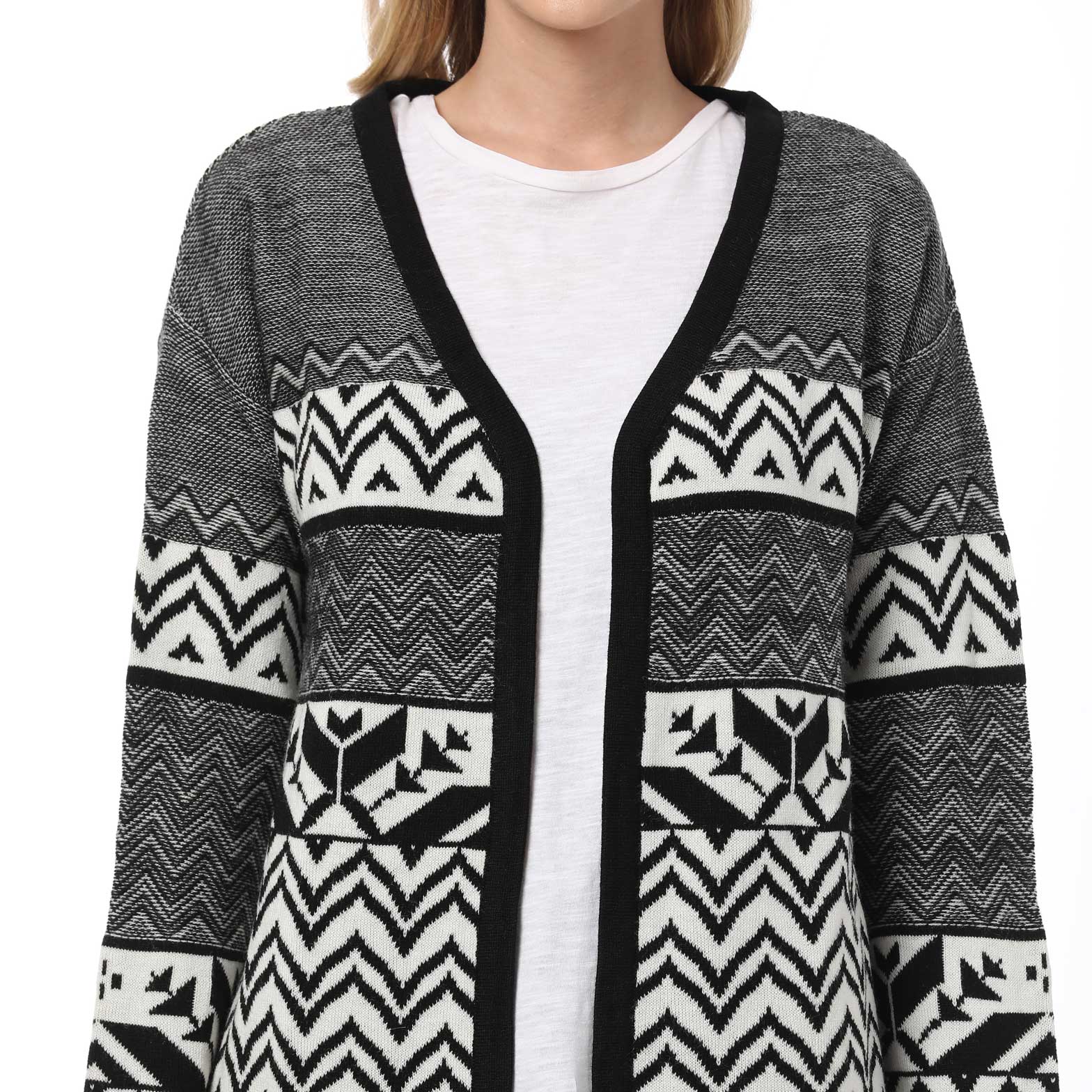 Shield Cardigan Sweater