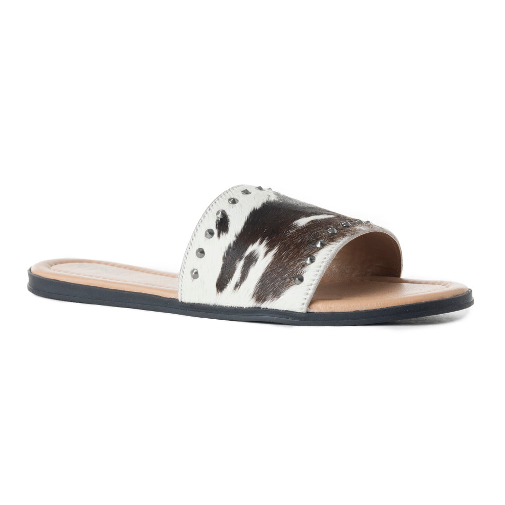 Silver Studded Flats