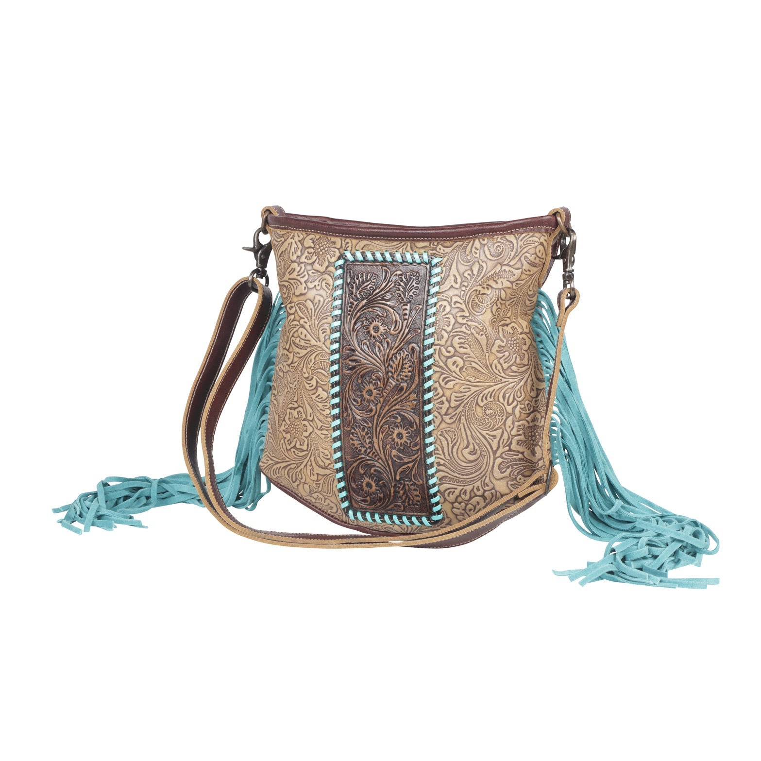 Querencia Hand-Tooled Bag