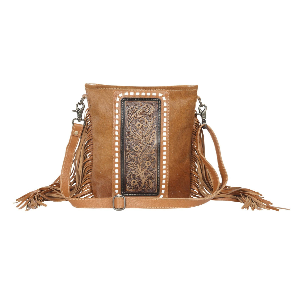 Ecdemo Hand-Tooled Bag