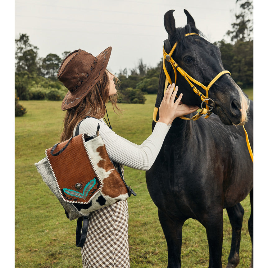 Calentivay Hand-Tooled Bag