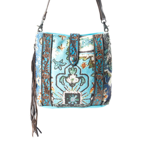 Cool Mantra Hand-Tooled Bag