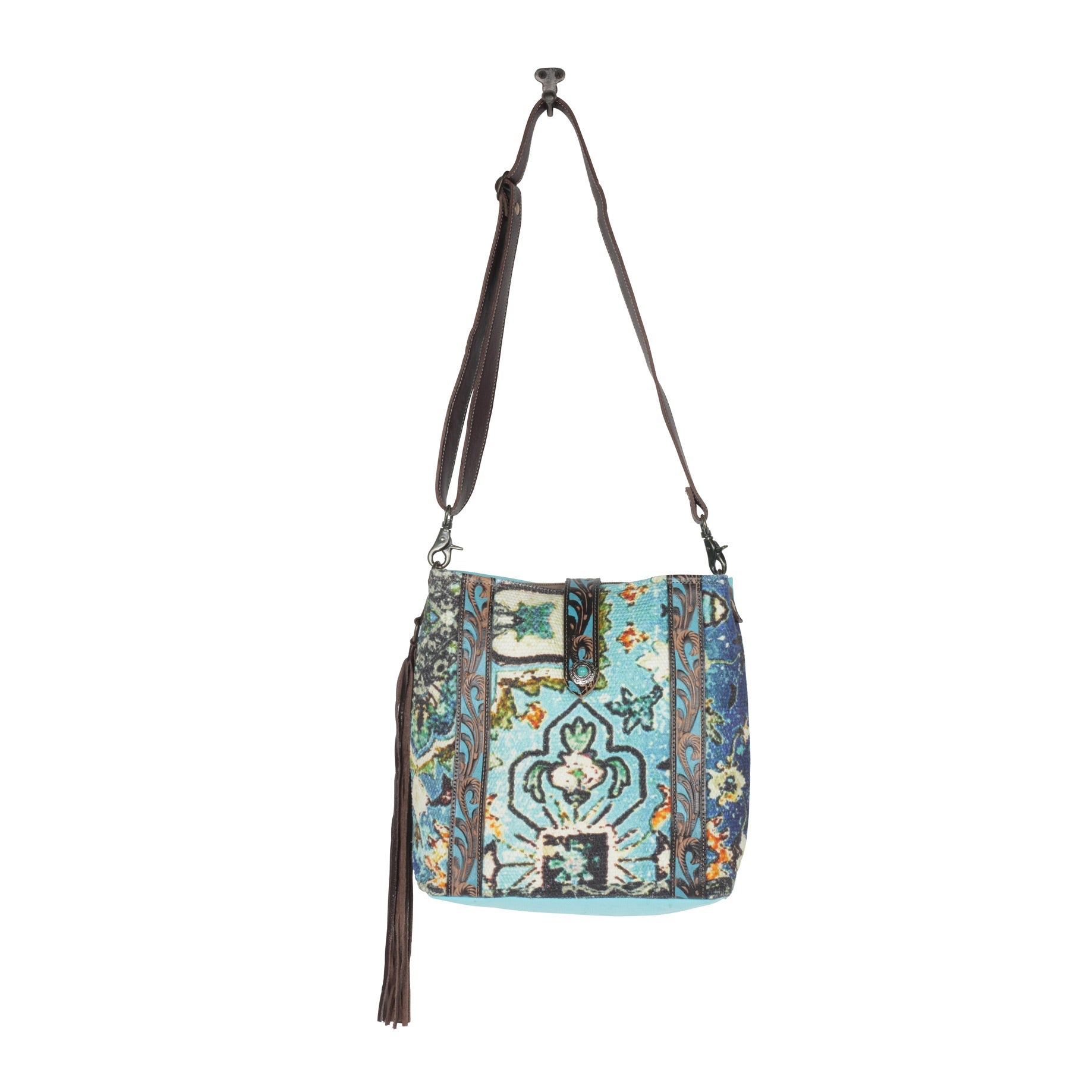 Cool Mantra Hand-Tooled Bag