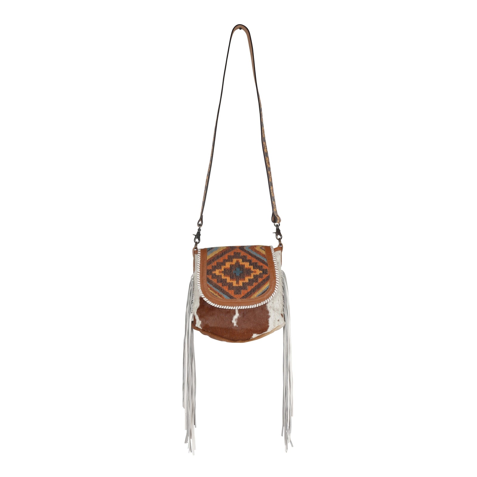 Bohemian Diva Leather & Hairon Bag