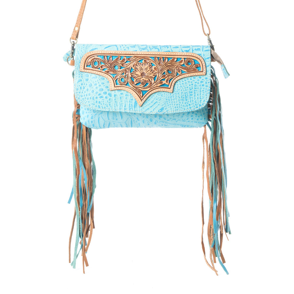 Heartsy Hand-Tooled Bag