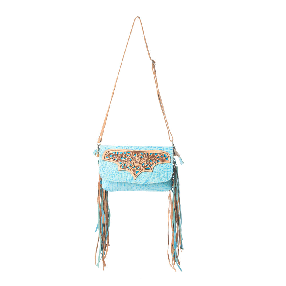 Heartsy Hand-Tooled Bag