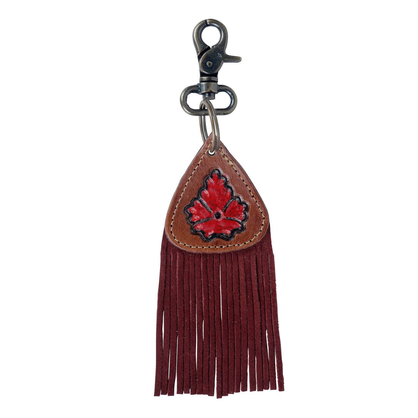 Mahogany fringes Key Fob