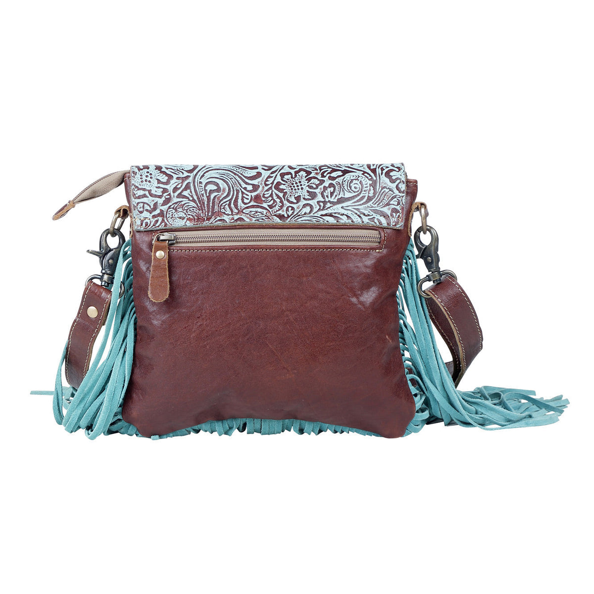 Conglomerate Leather & Hairon Bag