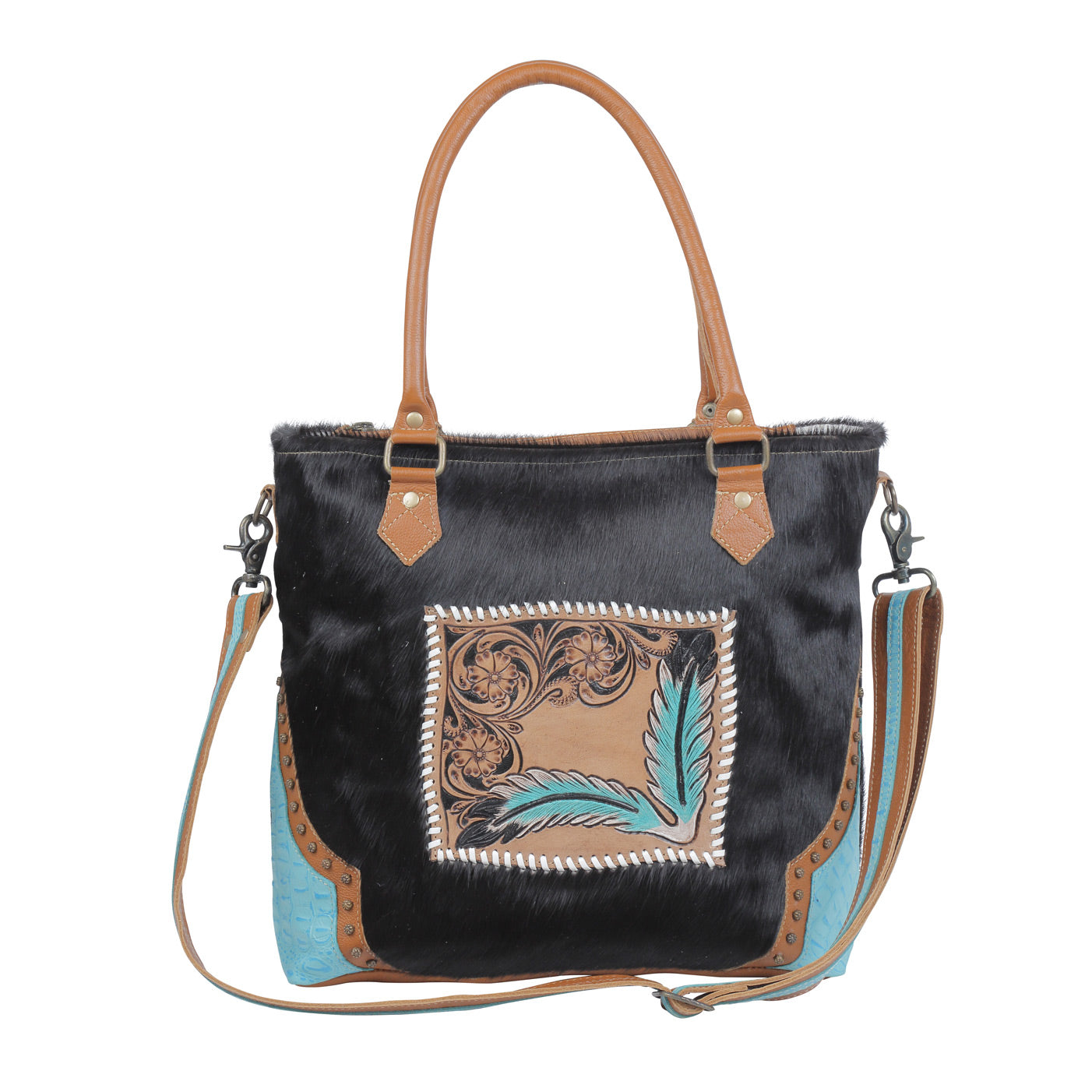 Camera Hand-Tooled Bag