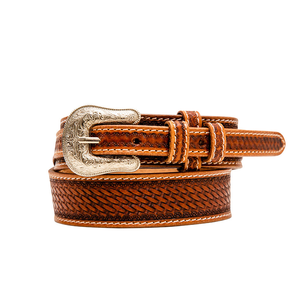 Vandal Hand-Tooled Leather Women's Belt