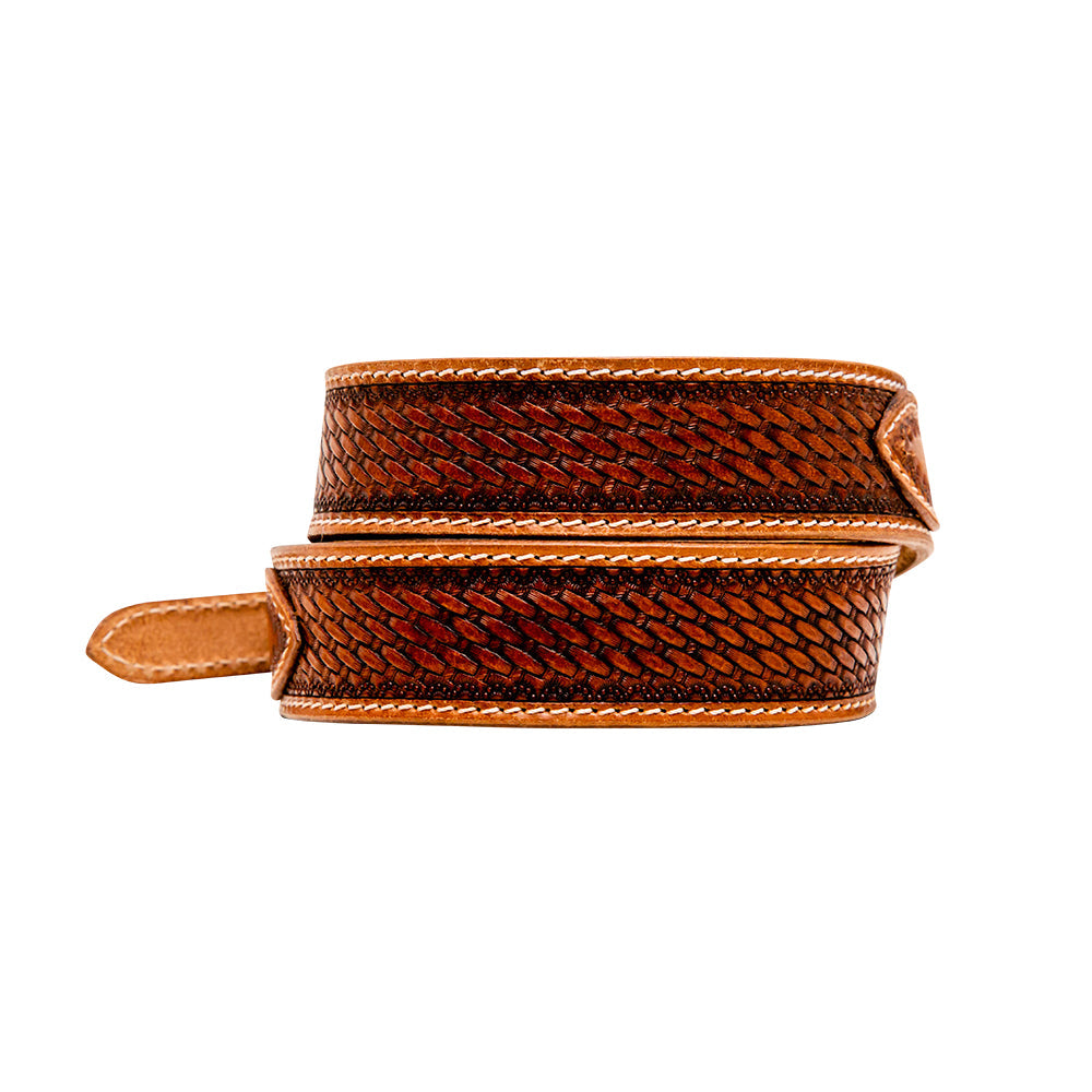 Vandal Hand-Tooled Leather Belt