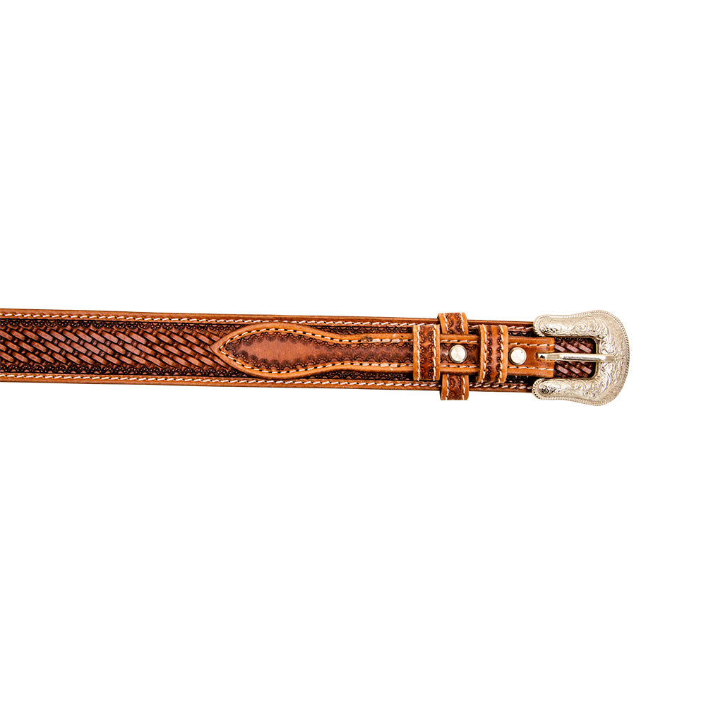 Vandal Hand-Tooled Leather Belt