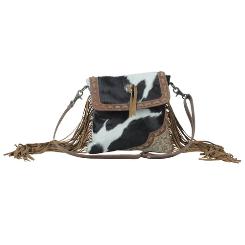 Oak forest handbag Leather & Hairon Bag