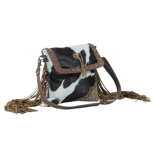 Oak forest handbag Leather & Hairon Bag