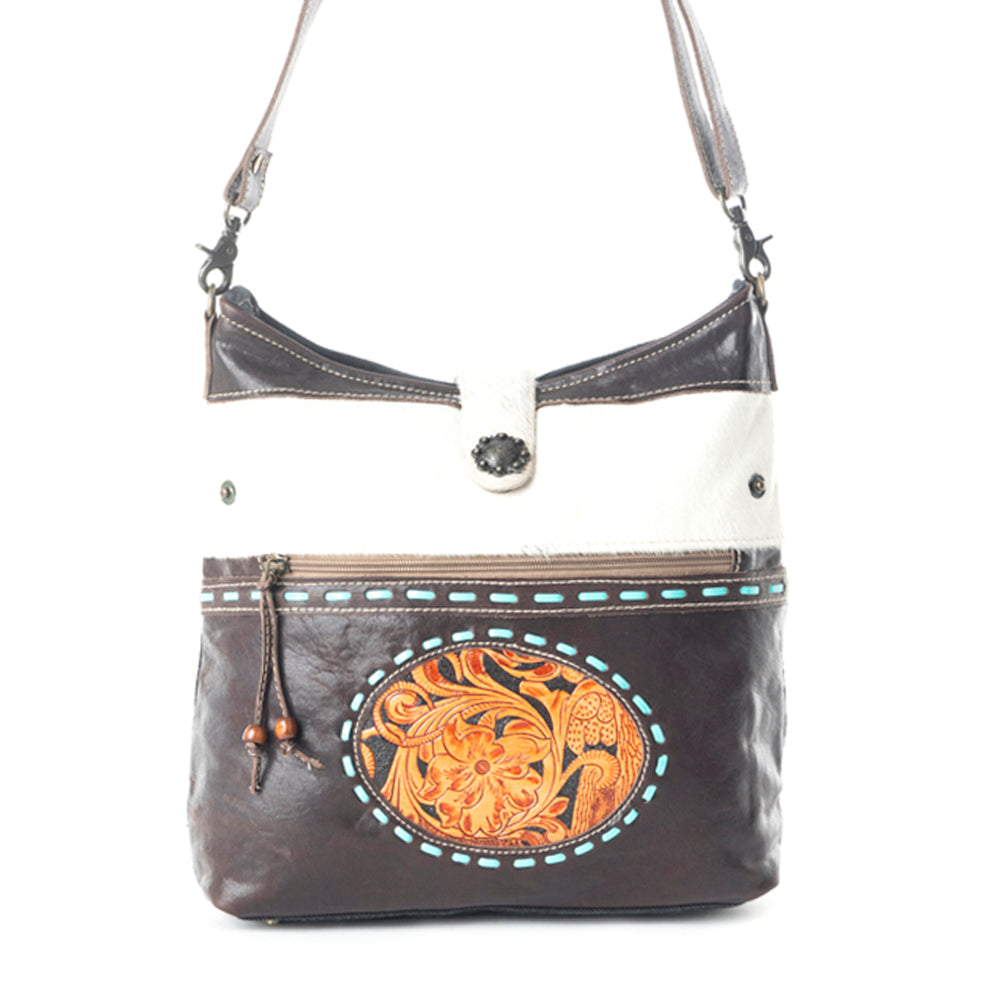 Rusted skies Hand-Tooled Bag