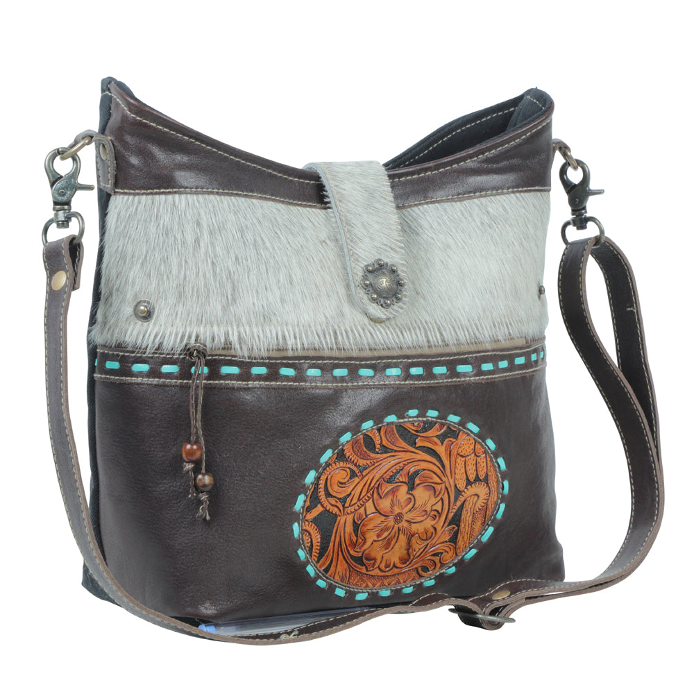 Rusted skies Hand-Tooled Bag