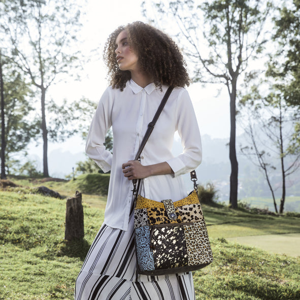 Ophelia Canvas & Hairon Bag