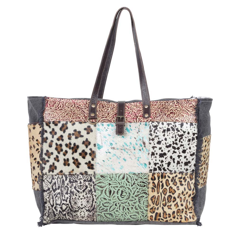 Lambent Canvas & Hairon Bag