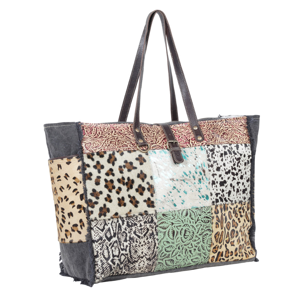 Lambent Canvas & Hairon Bag