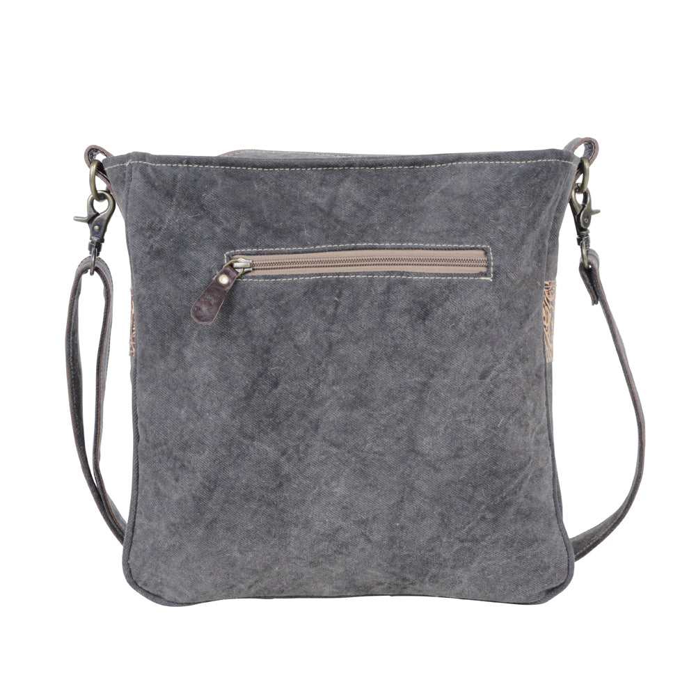 Bling Canvas & Hairon Bag