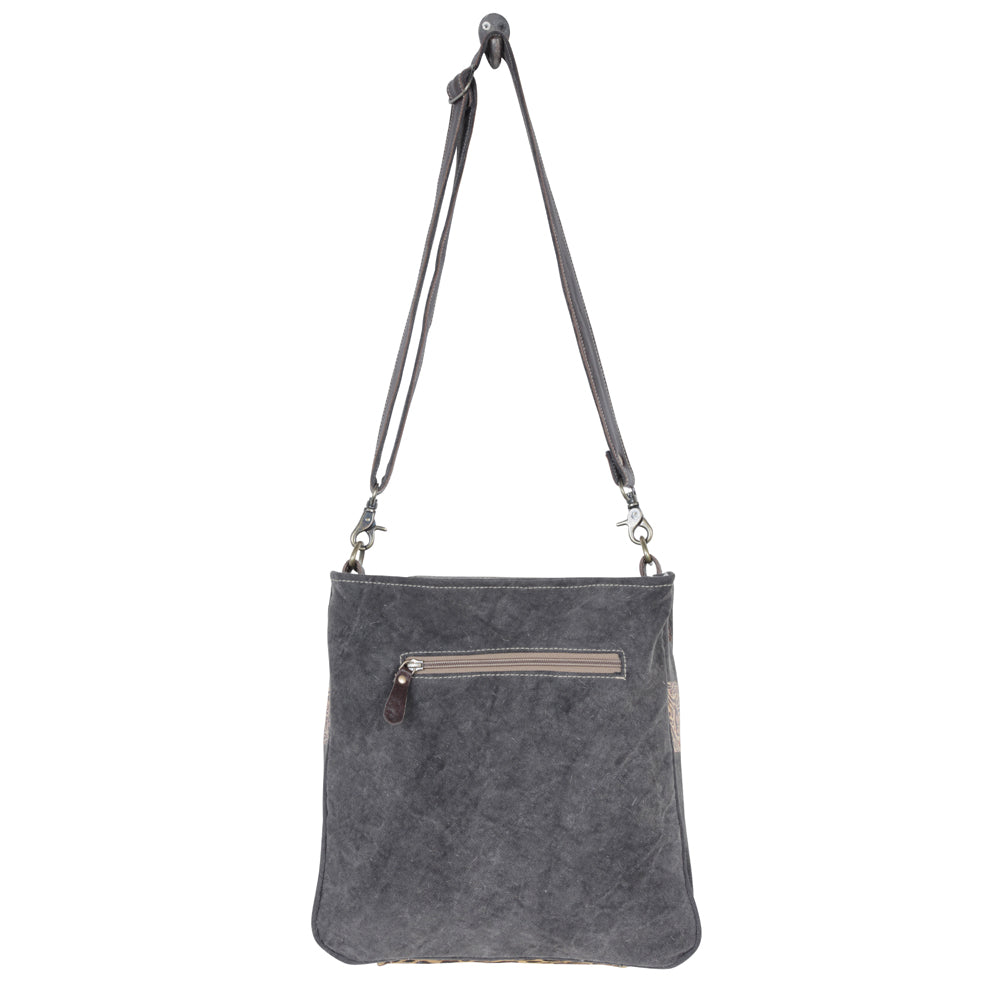 Bling Canvas & Hairon Bag