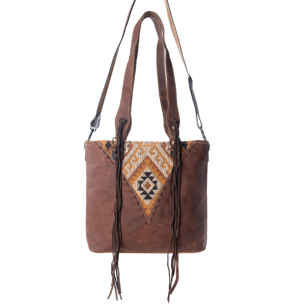 Flora Canvas And Hairon Bag