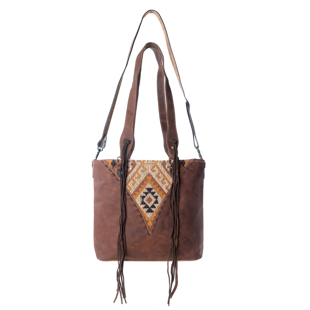 Flora Canvas And Hairon Bag