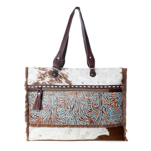 JUNIPER CANVAS AND HAIRON BAG
