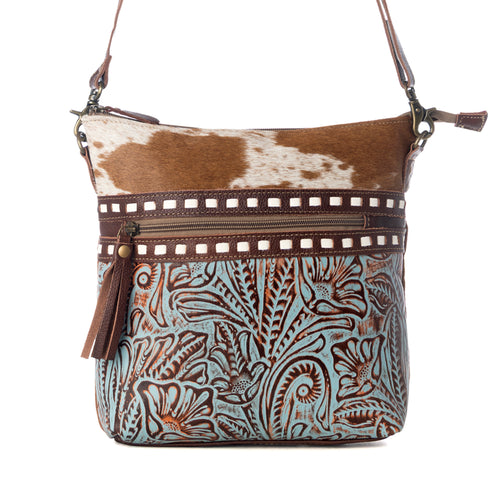 DELPHINE CANVAS & HAIRON BAG