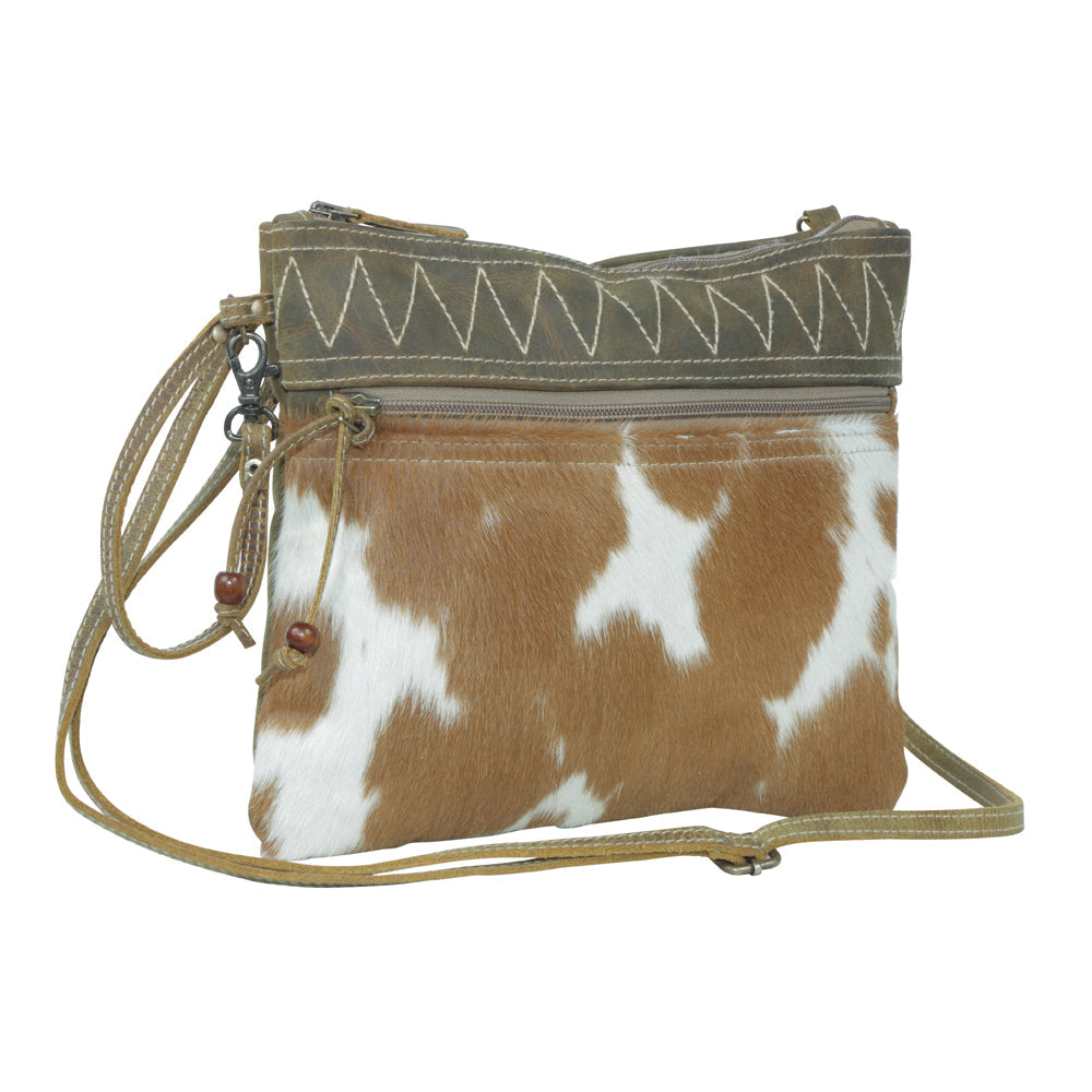 Championfy Leather & Hairon Bag