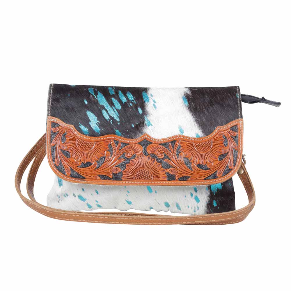 Neon lights Hand-Tooled Bag