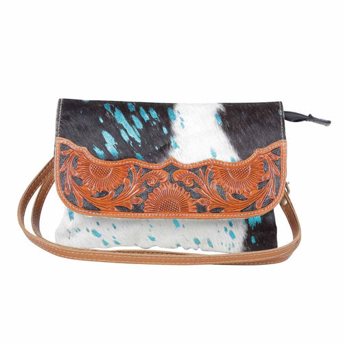 Neon lights Hand-Tooled Bag