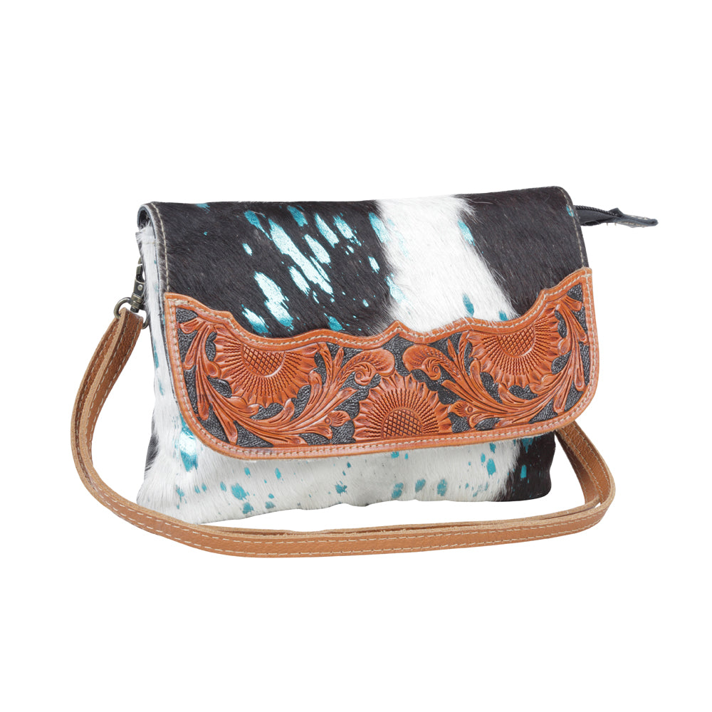 Neon lights Hand-Tooled Bag