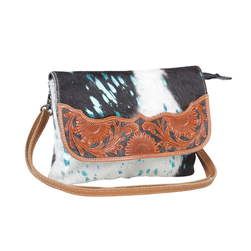 Neon lights Hand-Tooled Bag