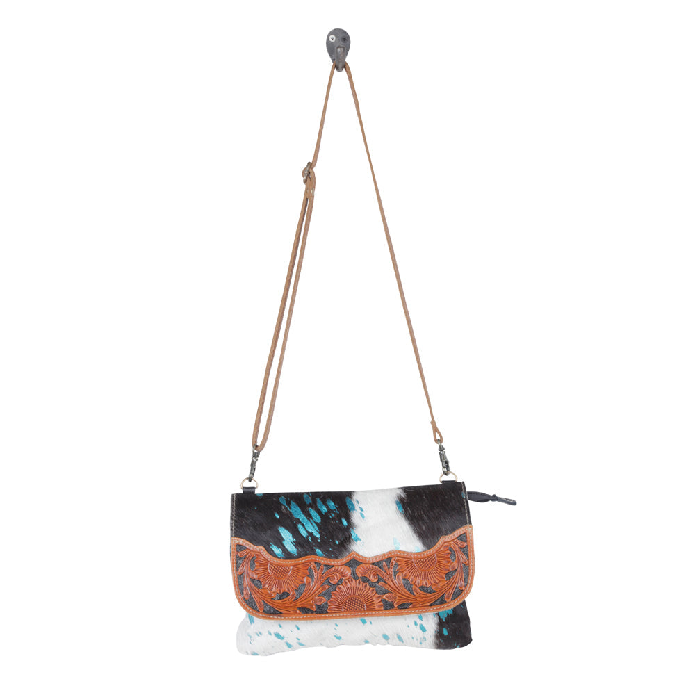 Neon lights Hand-Tooled Bag