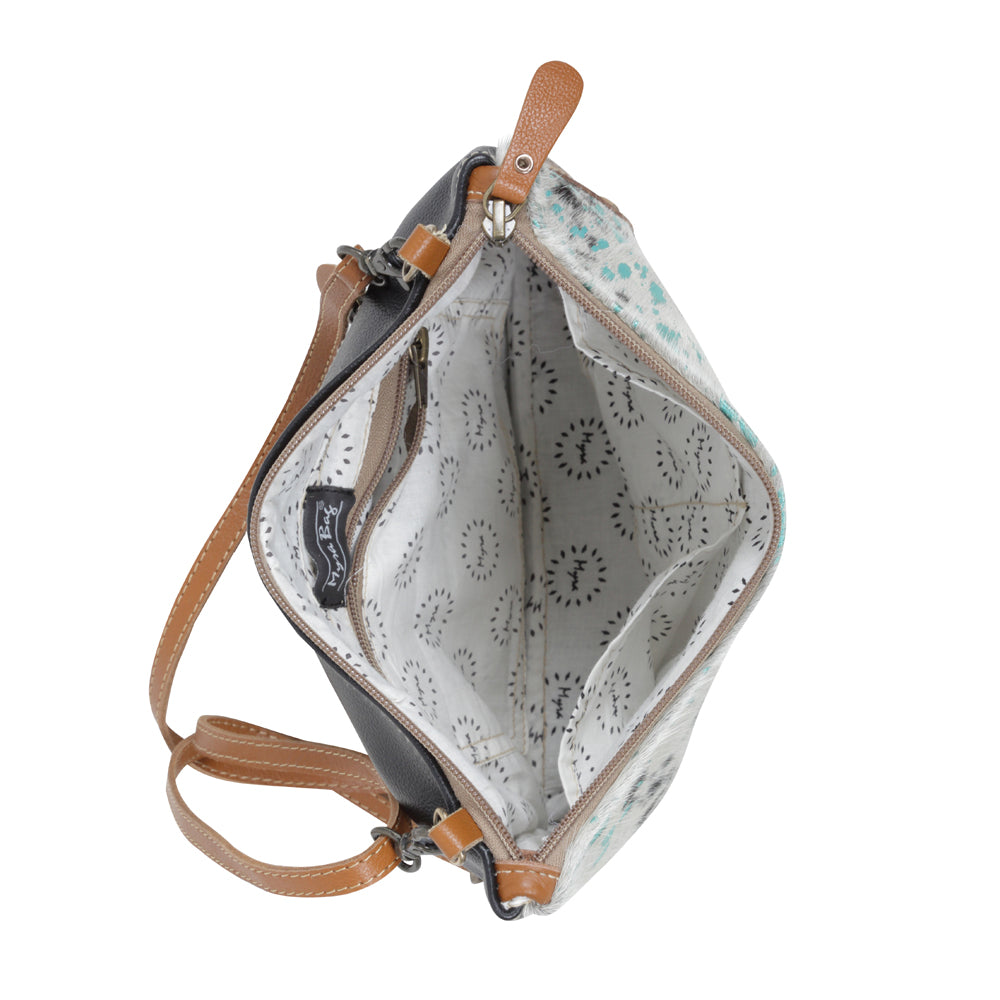 Crowd Hero Leather & Hairon Bag