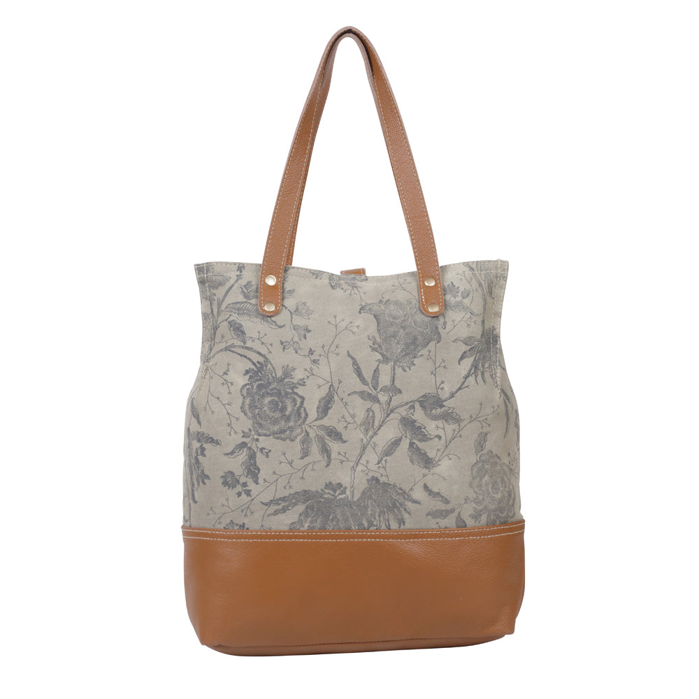 Rugged  fleurs Tote Bag