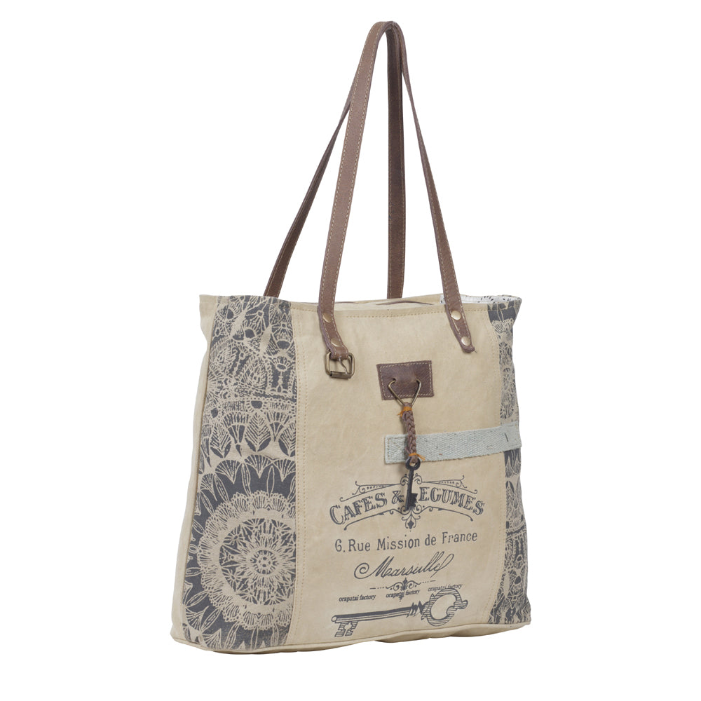 Clasp Tote Bag