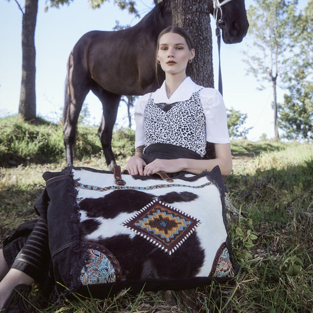Epiphany Canvas & Hairon Bag